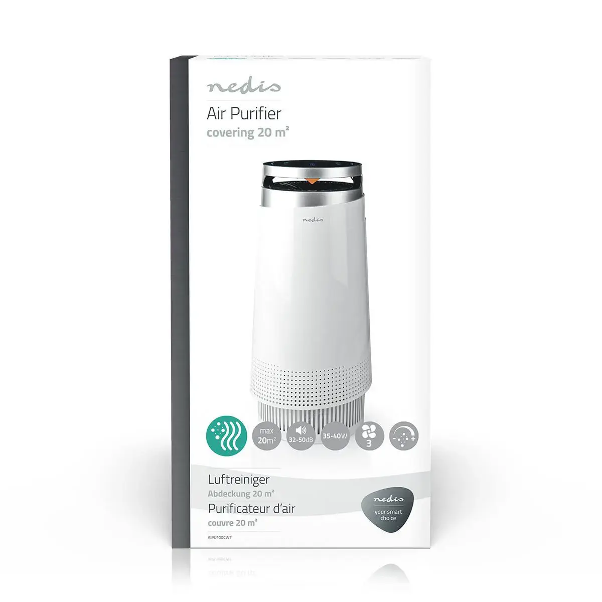 Очиститель воздуха Nedis AIPU100CWT Photo 5