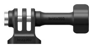 Camera mount adapter Insta360 3-Prong to 1/4" for stick mounting, includes thumb screw