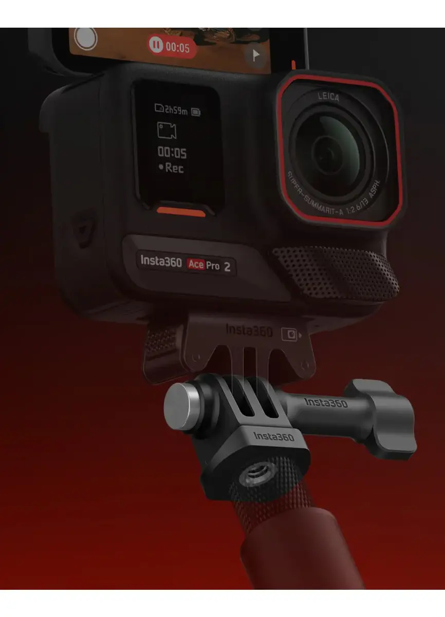 Insta360 3-Prong to 1/4" Camera Mount Adapter Photo 3