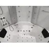 Shower steam cabin AMUE AMO-08150 White Photo 4