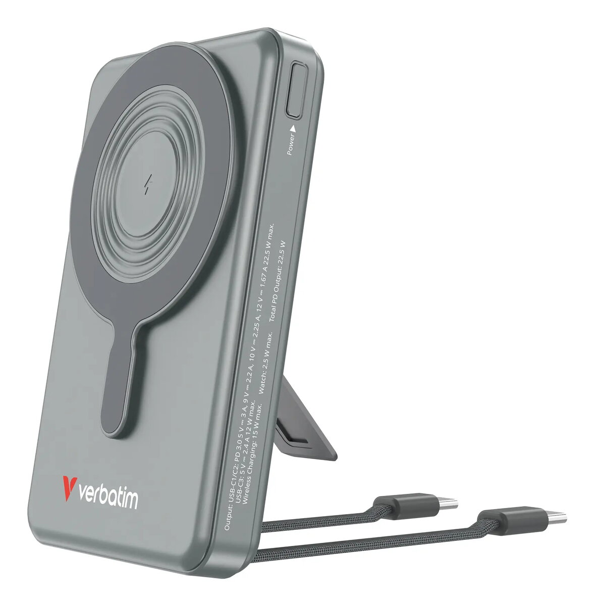Verbatim Charge`n`Go 2C & Display Ārējais