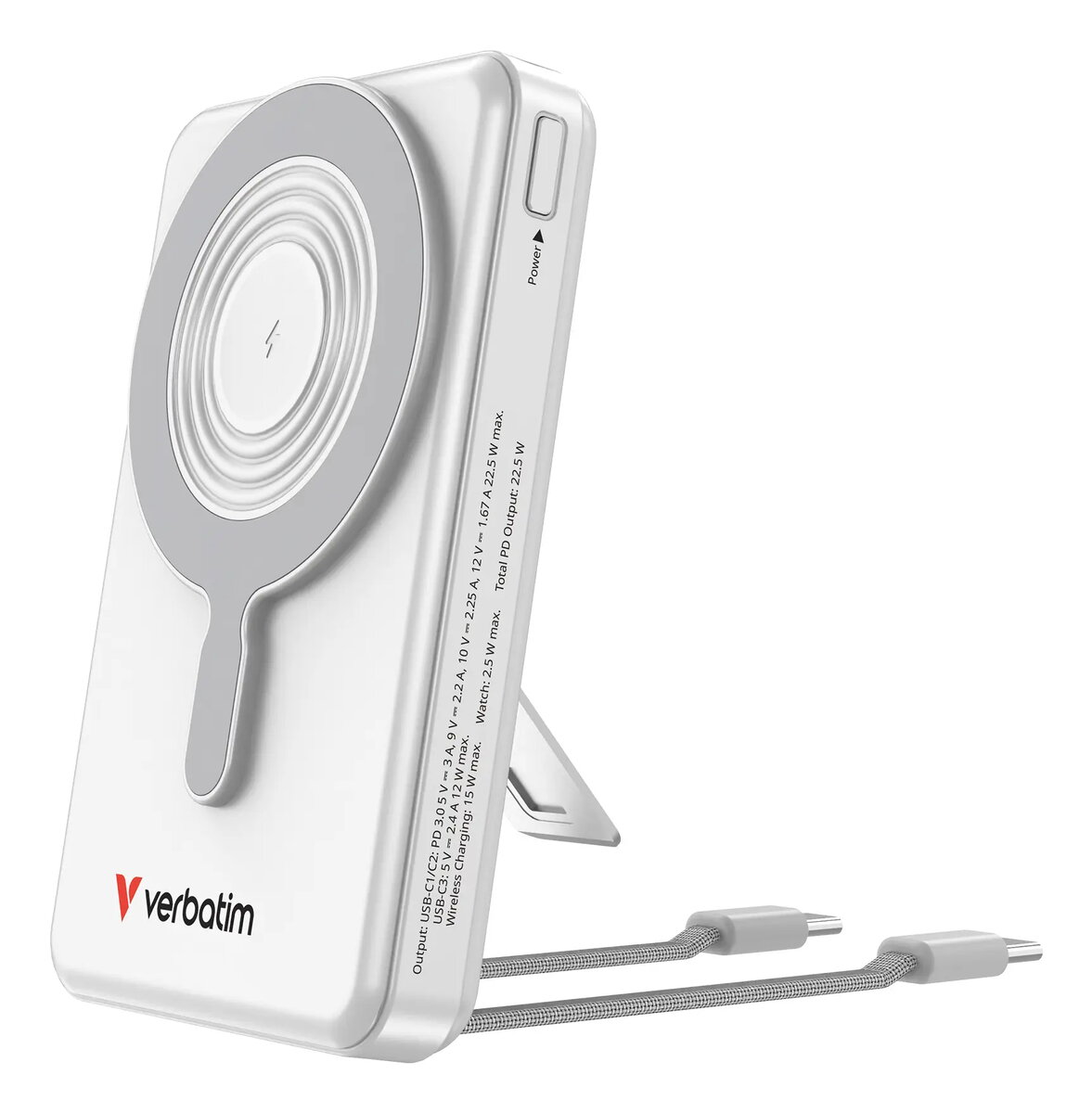 Verbatim Charge`n`Go 2C & Display Ārējais