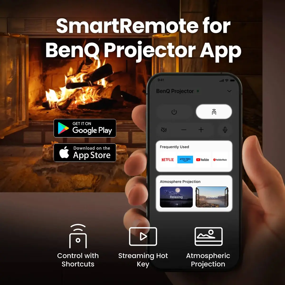 BenQ GV50p DLP лазерный проектор 1080p 500 ANSI Photo 3