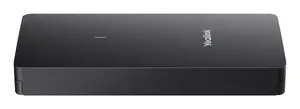 Yealink VCH51 Pro USB 2.0 Type-C Content Sharing and BYOD Hub with 1000 Mbit/s RJ-45 Ethernet Interface and 65W PD Power Adapter Black