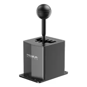 Racing shifter MOZA HGP Shifter — aluminium, black, 100×143×241 mm, USB-A to USB-B