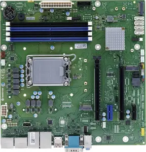 Материнская плата Kontron K3842-Q1 micro-ATX с чипсетом Intel Q670, сокет LGA1700 для 12‑/13‑/14‑го поколений, поддержка iAMT