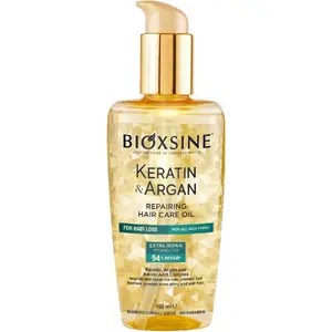 Atjaunojošs matu eļļas Berioska BIOXCIN ar keratīnu un argana eļļu, 150 ml