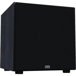 Активный сабвуфер ELAC DS153 — 300 Вт RMS, 600 Вт пик, чёрный, 46,8×46,8×48,6 см