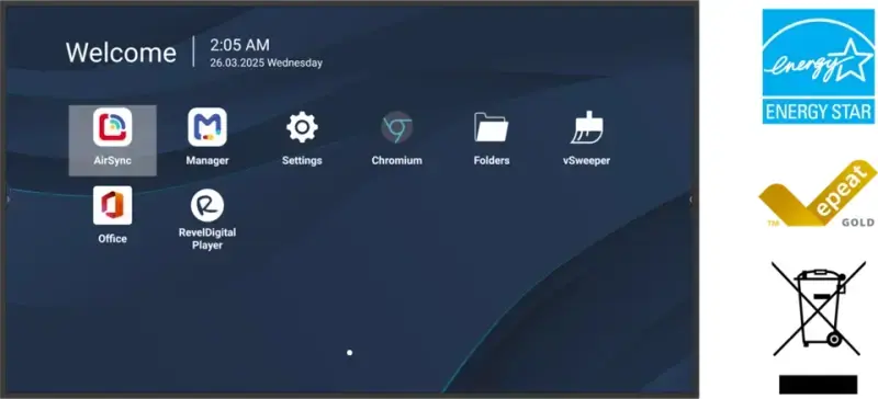 ViewSonic 55" 4K profesionāls komerciālais displejs Photo 8