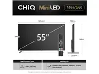 CHiQ M55QA9 55" UHD MiniLED Google TV 120 Гц Photo 6