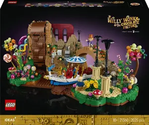LEGO Ideas набор 21360 Villi Vonkka ja suklaatehdas — коллекционная модель, набор 21360