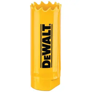 Hole saw DeWalt DT90298-QZ, HSS, 1.9 cm diameter, for metal/plastic/wood, single piece
