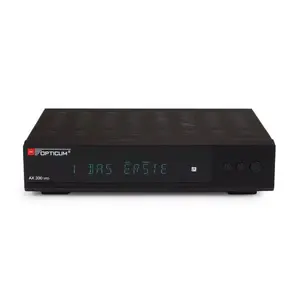 Цифровой кабельный ресивер Opticum AX 300 VFD Full HD, DVB-S2, 1 тюнер, VFD-дисплей, чёрный, 180×130×40 мм