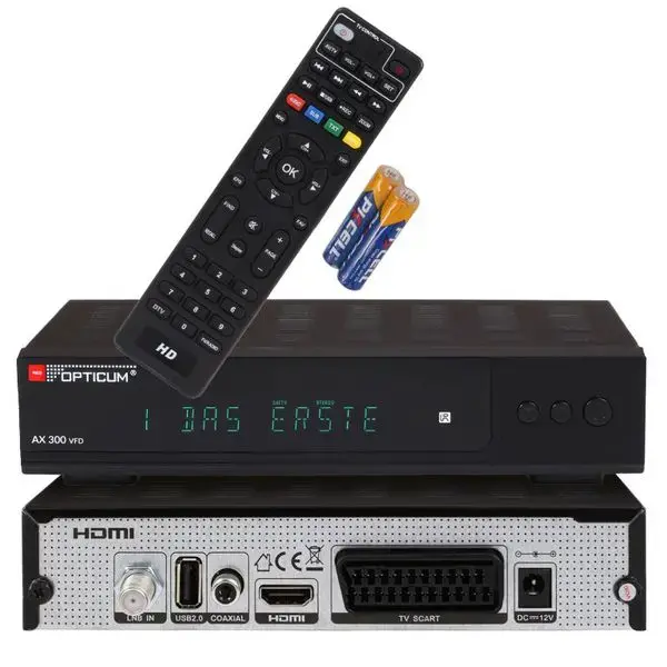 Opticum AX 300 VFD цифровой кабельный ресивер Photo 15