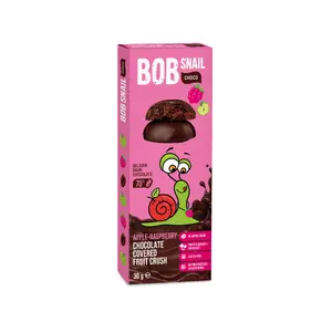 Dark chocolate apple-raspberry candies Bob Snail 30 g