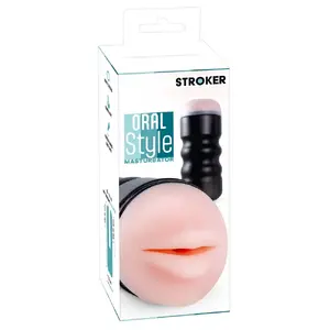 Мастурбатор Stroker Oral Style от Stroker — TPE внутренний рукав, длина 16,8 см, глубина введения 10 см