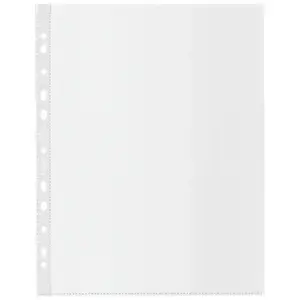 ESSELTE A4 MAXI Recycle Pocket - transparent polypropylene 0.1 mm, 80 pcs
