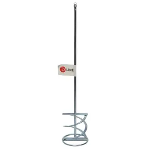 Mixer for plaster, grout and adhesive D-Line 100×600 mm, shaft mixer 100 mm diameter, 600 mm length