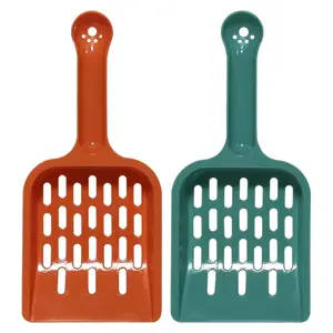BESK litter scoop 20x9x3 cm — plastic cat litter shovel, compact size