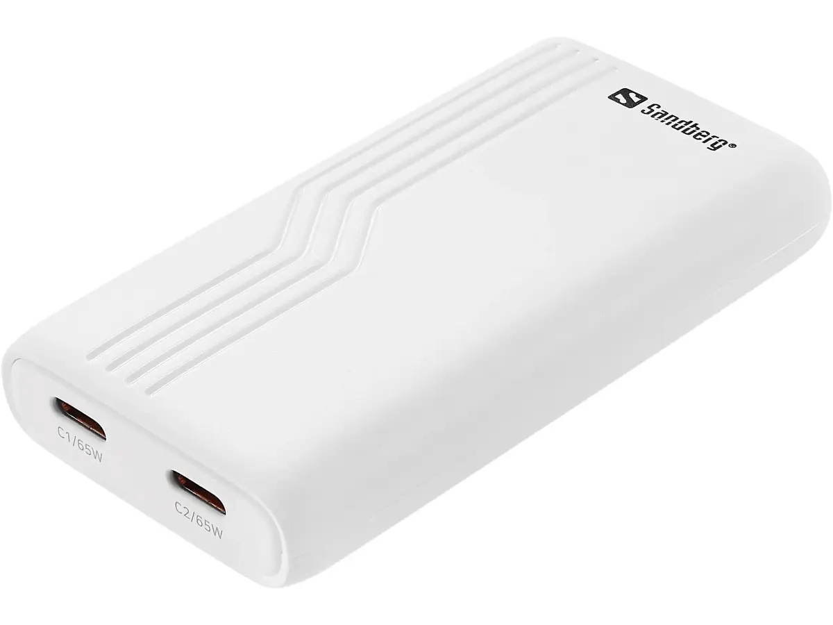 SANDBERG 4in1 TravelCharger 2×USB‑C 65W Photo 3
