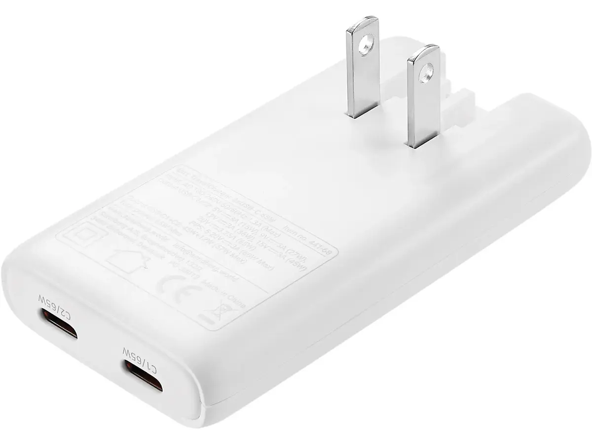 SANDBERG 4in1 TravelCharger 2×USB‑C 65W Photo 4