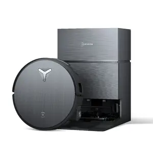 Робот-пылесос Ecovacs Deebot X11 Pro Omni — черный, Li‑Ion 6400 мAh, 206 мин работы, пылесборник 0.22 л, база 2.5 л