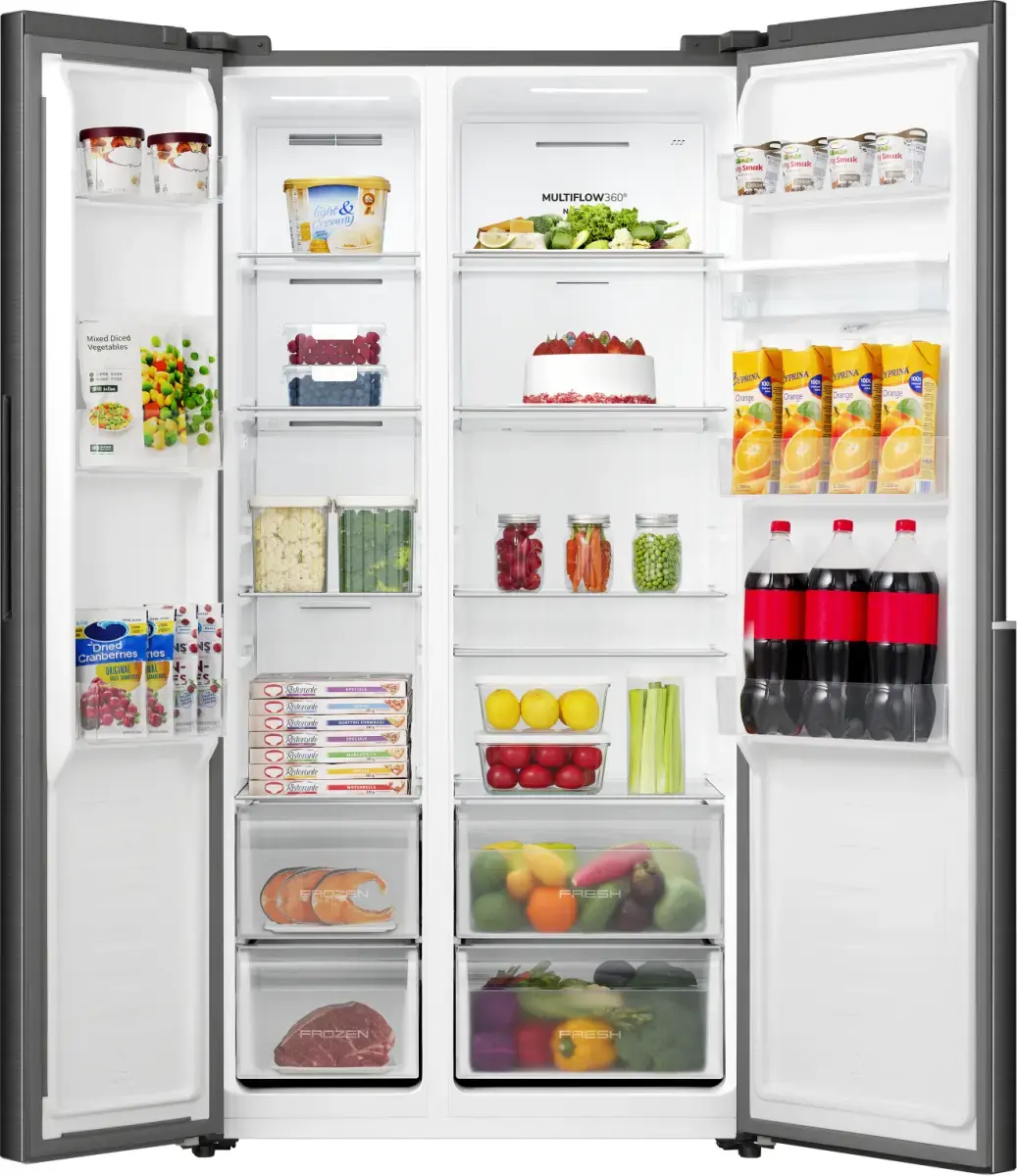 Холодильник Gorenje NRS917E41BXWD американский Photo 4