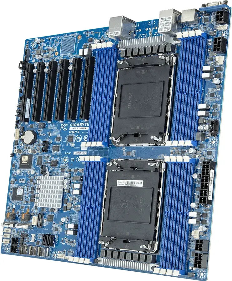 GIGABYTE MS73-HB1 Extended ATX servera mātesplate