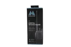 Midland D10 Digital DMR446 Two-Way Radio — handheld DMR446 digital model