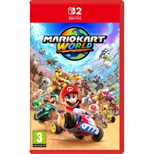 Video game cartridge NINTENDO Mario Kart World — Nintendo Switch 2 — Standard edition — ESRB E, PEGI 3 — Release 05/06/2025