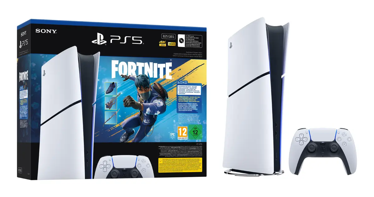 Sony PlayStation 5 Slim Digital Edition Fortnite Bundle Photo 3