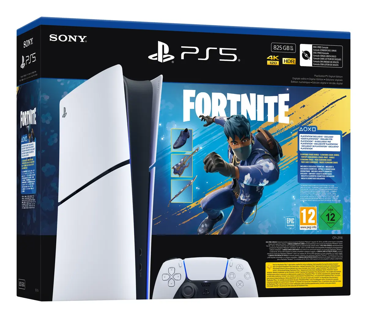 Sony PlayStation 5 Slim Digital Edition Fortnite Bundle Photo 4
