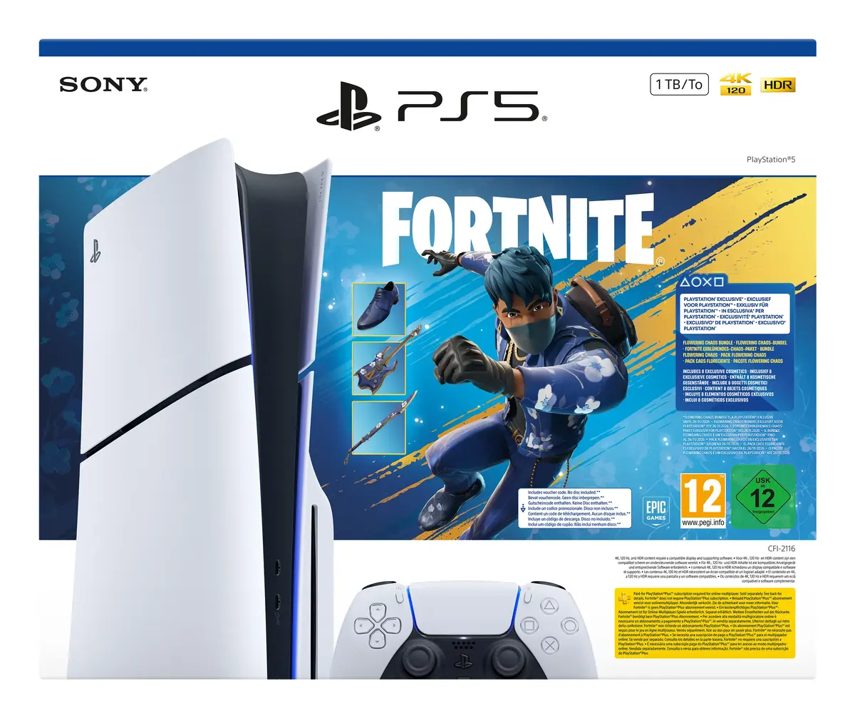 Sony PlayStation 5 Fortnite Flowering Chaos 1 TB Photo 2