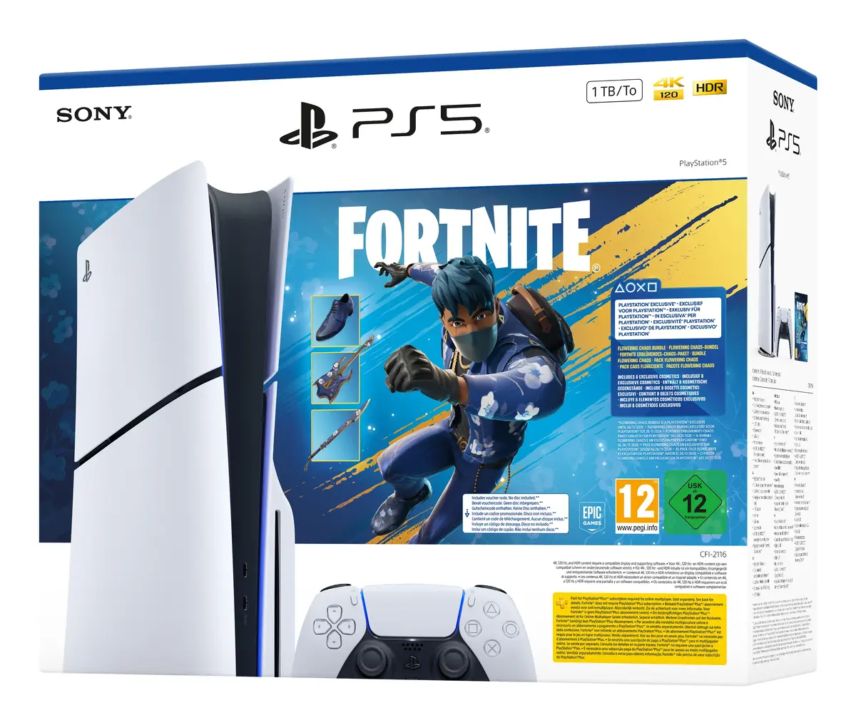 Sony PlayStation 5 Fortnite Flowering Chaos 1 TB Photo 5