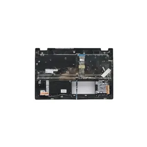 Laptop top cover with backlit keyboard for Lenovo IdeaPad Flex 5-15IIL05 model 5CB0Y99231 — grey/multicolour