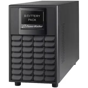 Корпус батарей для ИБП PowerWalker BP A24T-4x9Ah — 4× 12 В 9 А·ч, черный, 126×397×221 мм