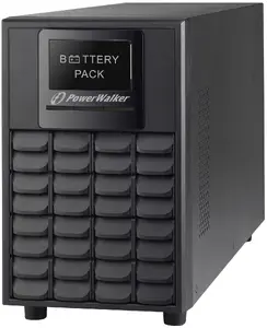 Корпус батарей для ИБП PowerWalker BP A24T-4x9Ah — 4× 12 В 9 А·ч, черный, 126×397×221 мм
