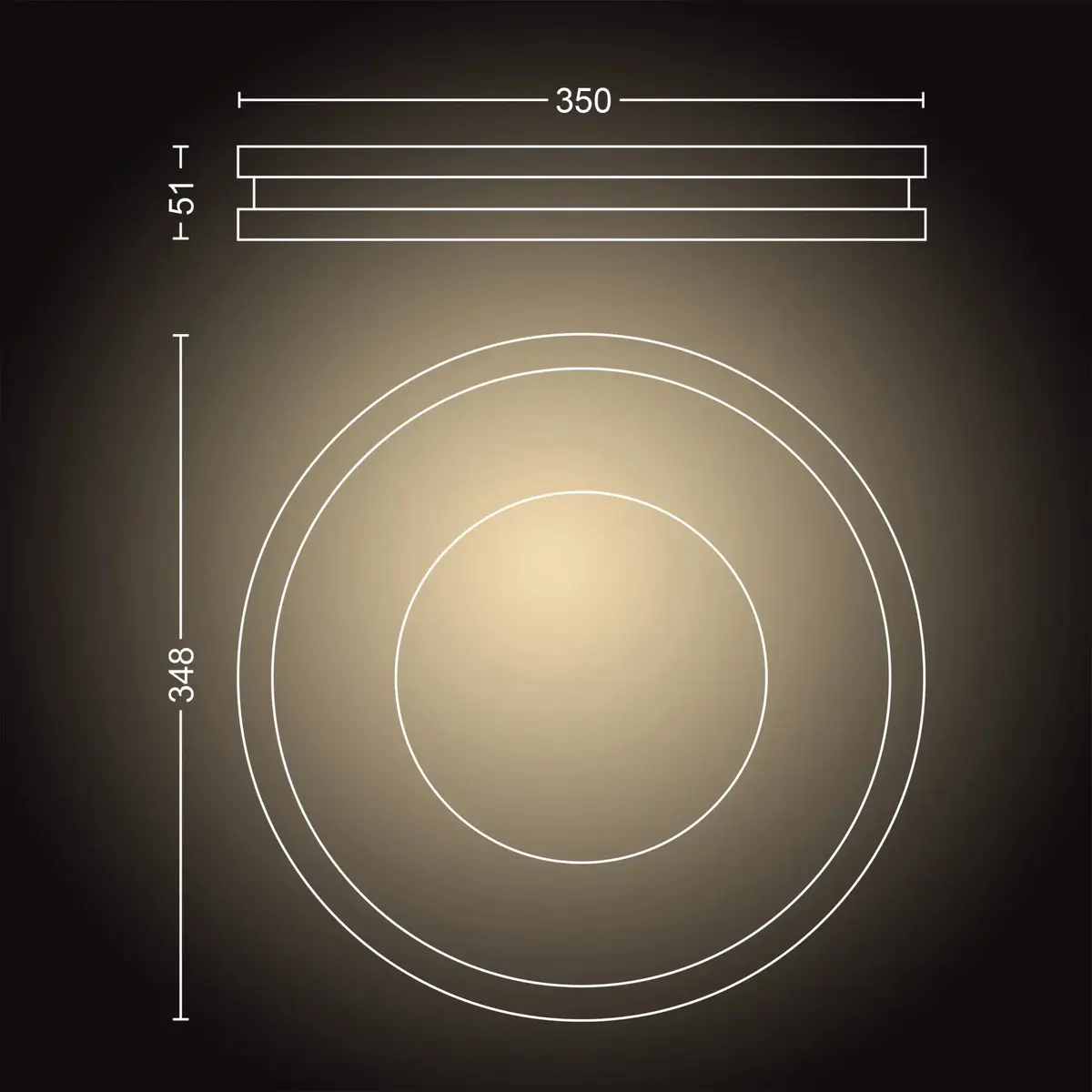 Philips Hue White ambience Being потолочный светильник Photo 4