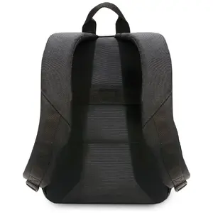 Mugursoma BMW Carbon Pockets & Metal Logo 16" melna — portatīvā datora nodalījums 16" ar polsterējumu