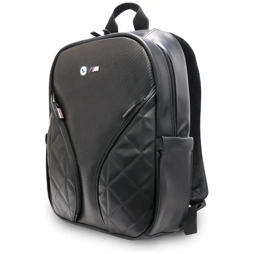 Mugursoma BMW Carbon Pockets & Metal Logo 16" Photo 2