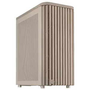 Корпус ПК ASUS ProArt PA401 Wood Mesh PWM бежевый — ATX, дерево, 2×160 мм спереди, 1×120 мм сзади, 2×3.5" + 2×2.5" отсека