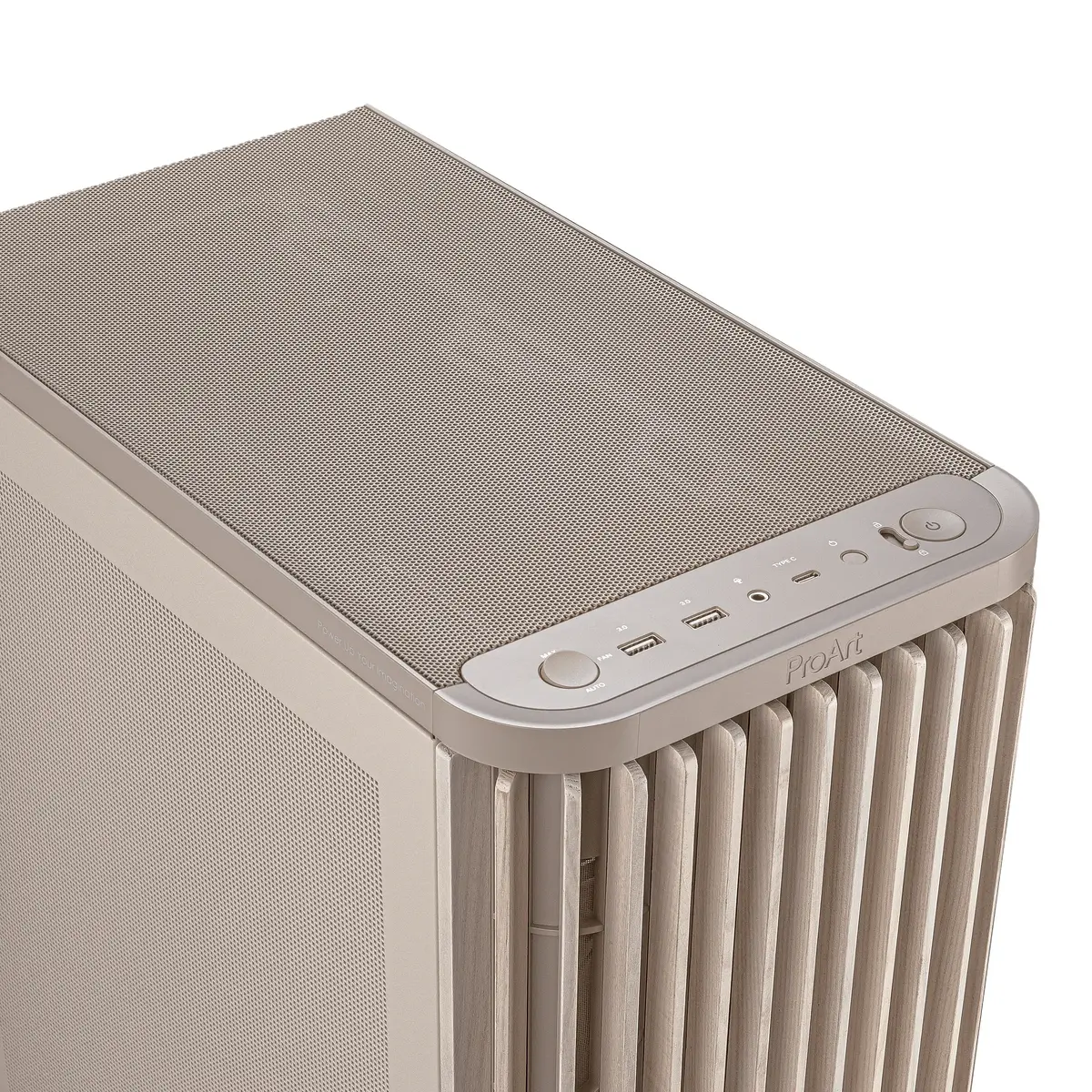 Корпус ПК ASUS ProArt PA401 Wood Mesh PWM Photo 2