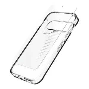 Vāciņš ZAGG Luxe & Glass 360 mobilajam tālrunim Google Pixel 9 Pro XL, 6.8" (17,3 cm), caurspīdīgs, grafēns un plastmasa