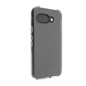 Protective cover case Zagg Luxe for Google Pixel 9a — transparent, graphene and plastic, fits up to 6.3" screen