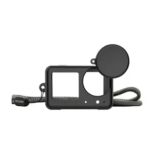 Protective silicone case Telesin for DJI Osmo Action 5 — soft-cover protection, precise cutouts