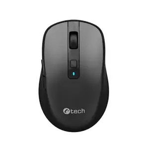 Беспроводная мышь c-tech WLM-19 Dual mode BT5.0 + USB-приемник, оптическая, компактная
