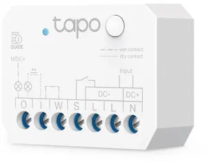 Switching actuator TP-LINK Tapo S110E, Wi‑Fi (802.11b/g/n), 100–250 V, max switching 150 W, white