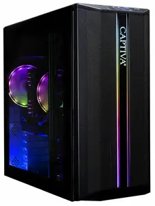 Galda dators Captiva 98118 Intel Core i5-14400F 16 GB DDR4-SDRAM 500 GB SSD NVIDIA GeForce RTX 5060 Ti Windows 11 Home Melns