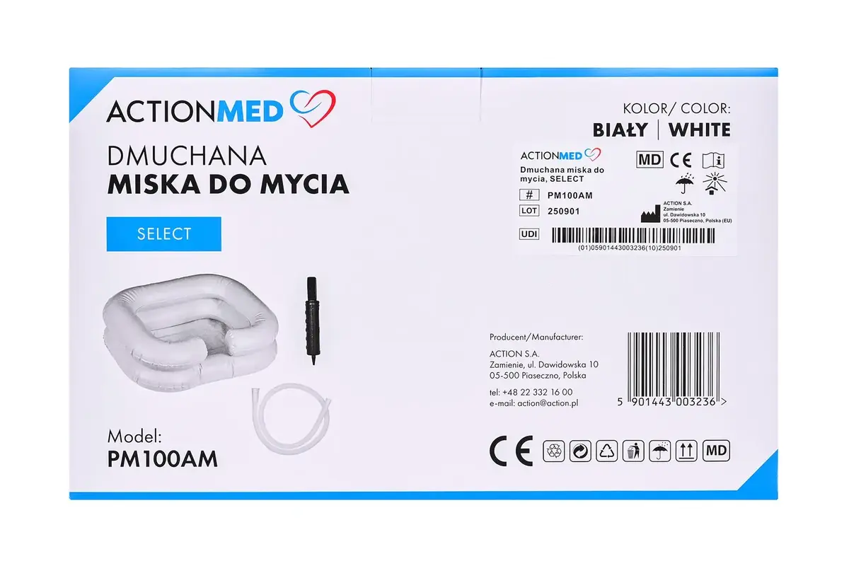 Piepūšams mazgāšanas trauks ActionMed PM100AM Photo 8