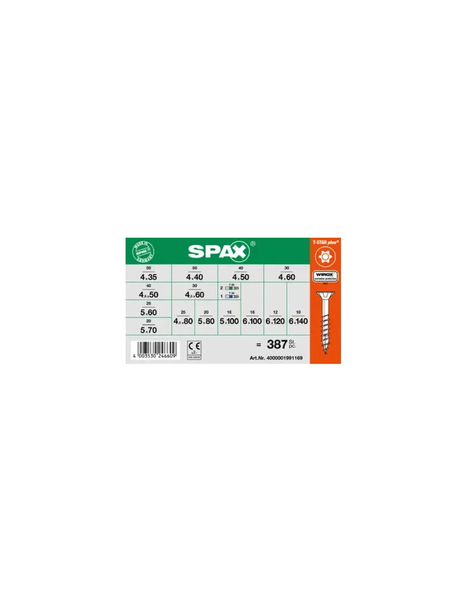 Skrūve SPAX Vis-Express 2385000074_1 — iegremdējamā